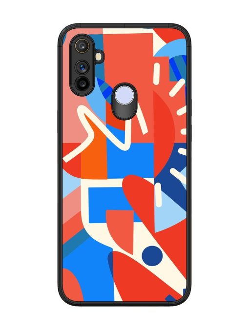 Abstract Harmony Glossy Soft Edge Case for Realme Narzo 20A Chachhi