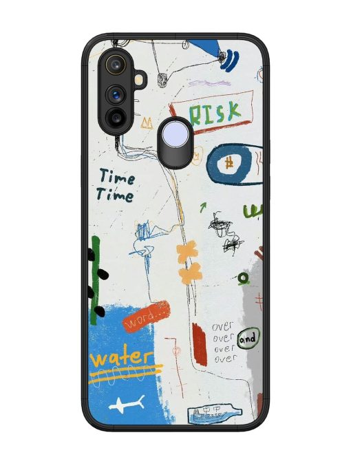 Mind Map Madness Glossy Soft Edge Case for Realme Narzo 20A Chachhi