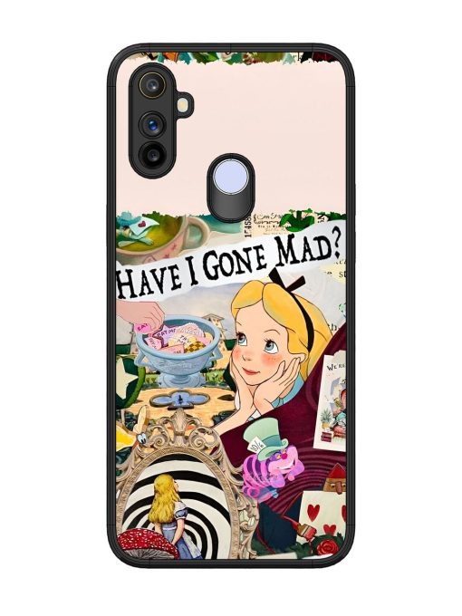 Mad Hatter'S Collage Glossy Soft Edge Case for Realme Narzo 20A Chachhi