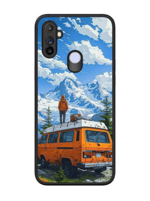 Mountaintop Solitude Glossy Soft Edge Case for Realme Narzo 20A Chachhi