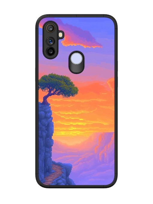 Cliffside Solitude Glossy Soft Edge Case for Realme Narzo 20A Chachhi