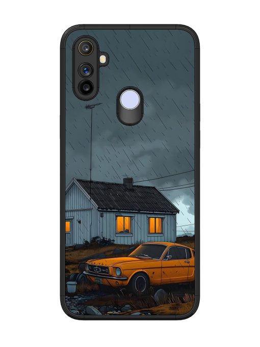 Rainy Day Retreat Glossy Soft Edge Case for Realme Narzo 20A Chachhi