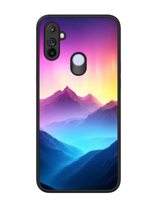 Cosmic Mountains Glossy Soft Edge Case for Realme Narzo 20A Chachhi