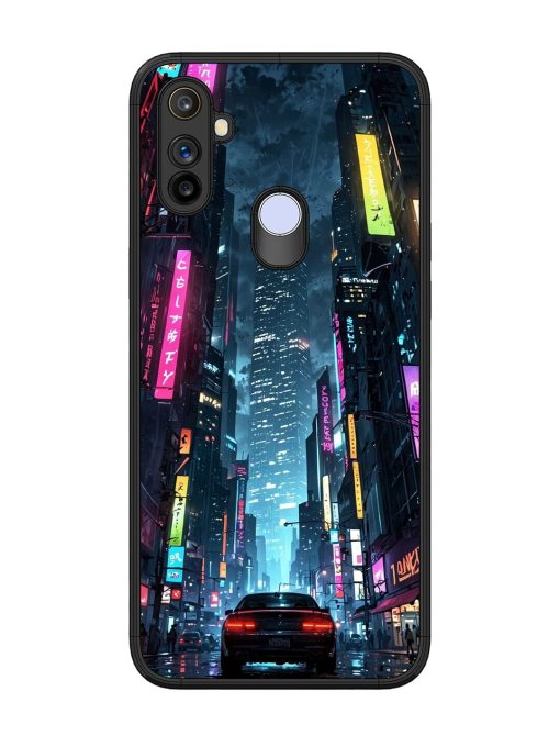 Neon Nightscape Glossy Soft Edge Case for Realme Narzo 20A Chachhi