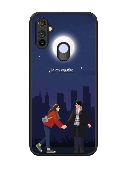 Moonlight Proposal Glossy Soft Edge Case for Realme Narzo 20A Chachhi