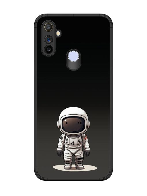 Neon Astronaut Glossy Soft Edge Case for Realme Narzo 20A