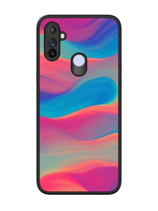 Wavy Wonder Glossy Soft Edge Case for Realme Narzo 20A Chachhi