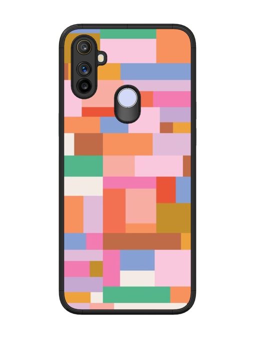 Colorful Chaos Glossy Soft Edge Case for Realme Narzo 20A Chachhi