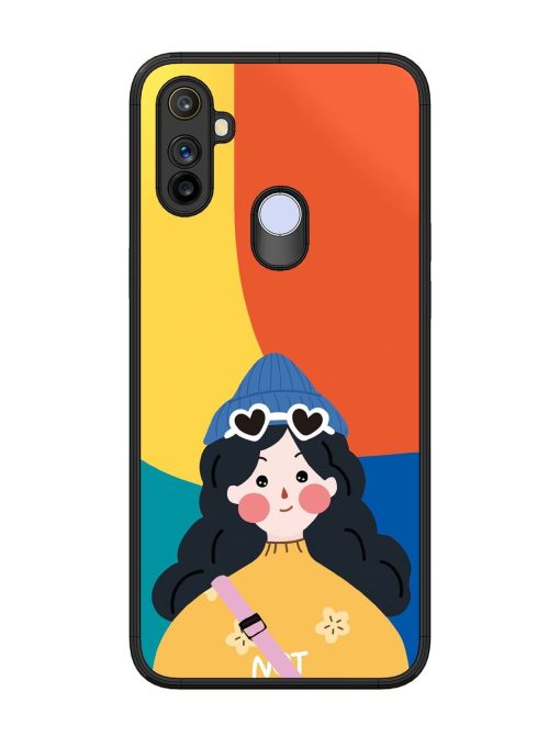 Colorful Vibes Glossy Soft Edge Case for Realme Narzo 20A Chachhi