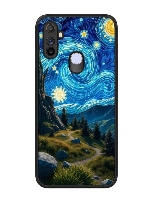 Starry Night In The Shire Glossy Soft Edge Case for Realme Narzo 20A Chachhi