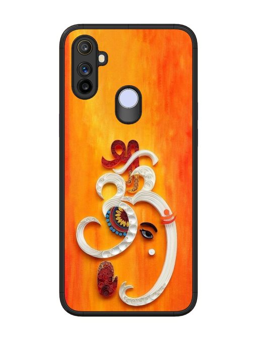 Ganesha In Quilling Art Glossy Soft Edge Case for Realme Narzo 20A Chachhi