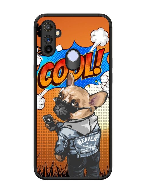 Cool Pup Glossy Soft Edge Case for Realme Narzo 20A Chachhi