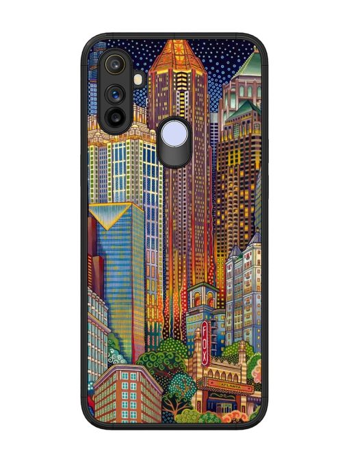 Neon Nightscape Glossy Soft Edge Case for Realme Narzo 20A Chachhi