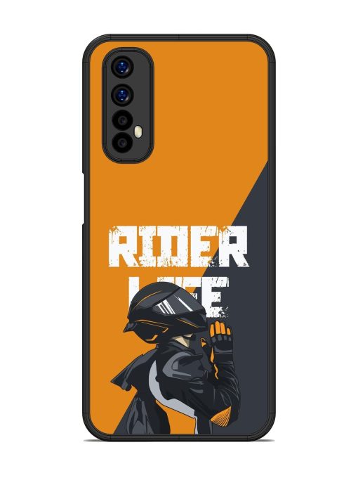 Ride Never Ends Glossy Soft Edge Case for Realme Narzo 20 Pro Chachhi