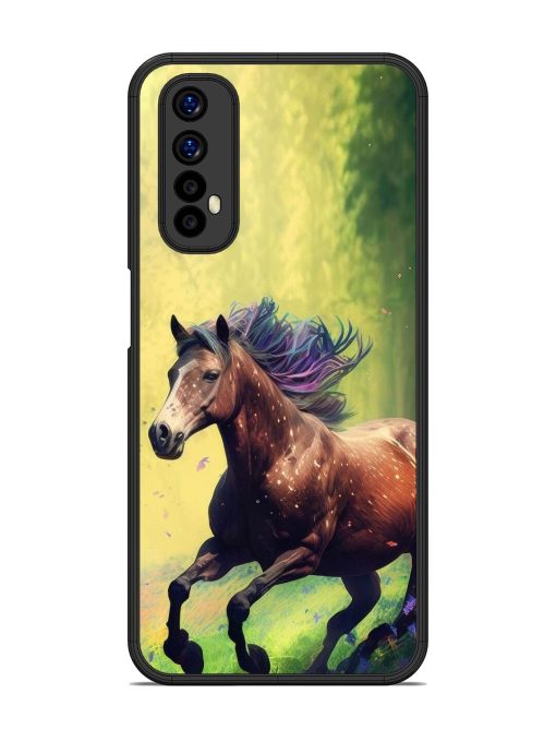 Enchanted Gallop Glossy Soft Edge Case for Realme Narzo 20 Pro Chachhi