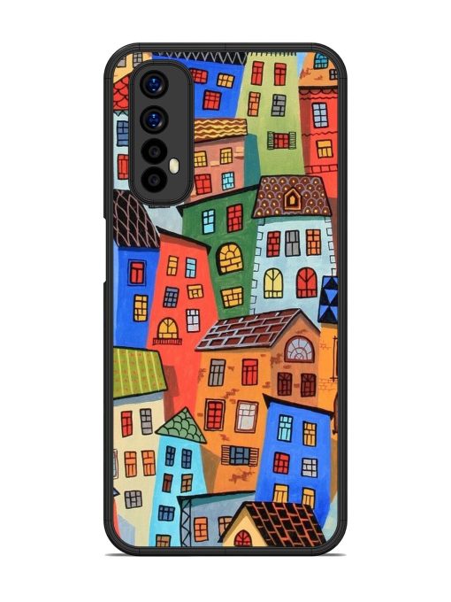 Rainbow House Glossy Soft Edge Case for Realme Narzo 20 Pro Chachhi