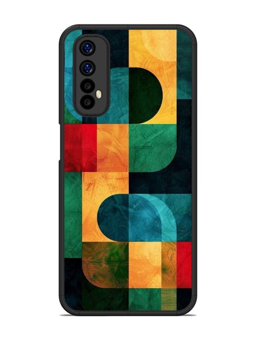 Geometric Harmony Glossy Soft Edge Case for Realme Narzo 20 Pro Chachhi