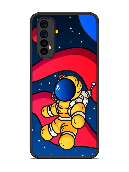 Cosmic Cruiser Glossy Soft Edge Case for Realme Narzo 20 Pro Chachhi