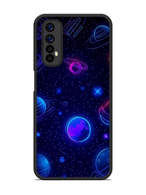 Neon Cosmos Glossy Soft Edge Case for Realme Narzo 20 Pro Chachhi