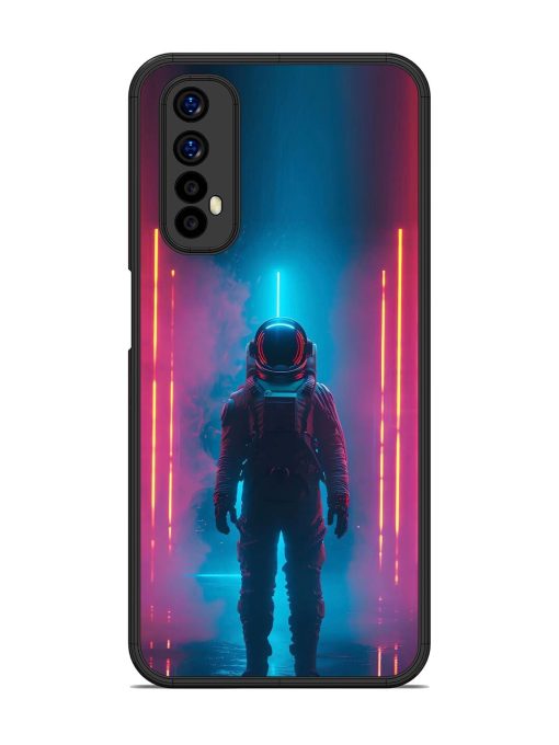 Neon Astronaut Glossy Soft Edge Case for Realme Narzo 20 Pro Chachhi