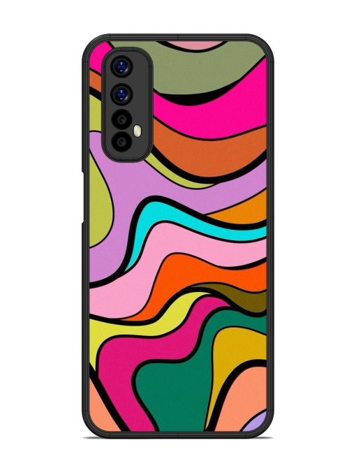 Wavy Wonder Glossy Soft Edge Case for Realme Narzo 20 Pro Chachhi