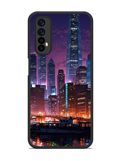 Neon Nightscape Glossy Soft Edge Case for Realme Narzo 20 Pro Chachhi