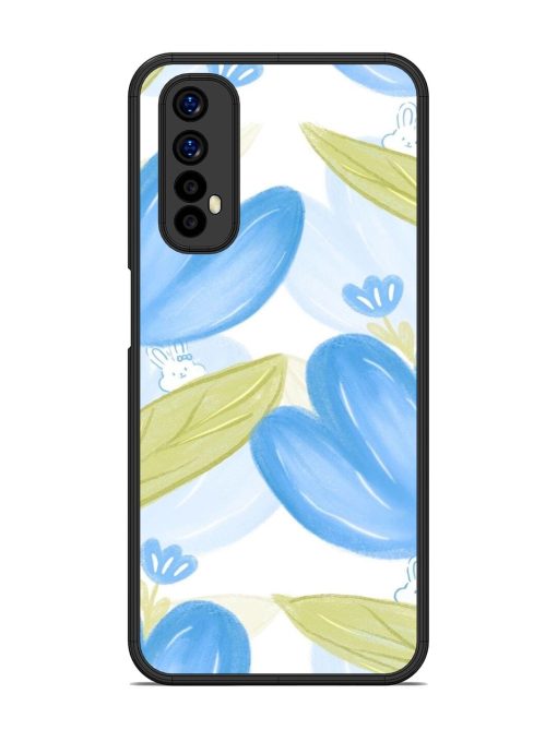 Bunny'S Blue Garden Glossy Soft Edge Case for Realme Narzo 20 Pro Chachhi