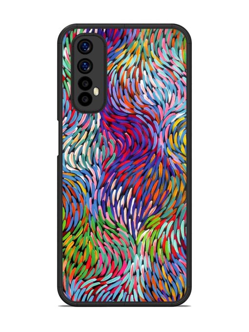 Vibrant Waves Glossy Soft Edge Case for Realme Narzo 20 Pro Chachhi