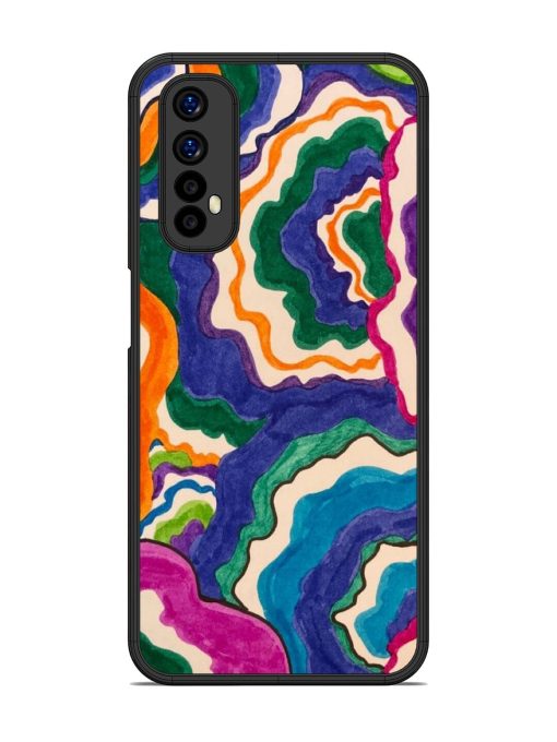 Wavy Wonder Glossy Soft Edge Case for Realme Narzo 20 Pro Chachhi