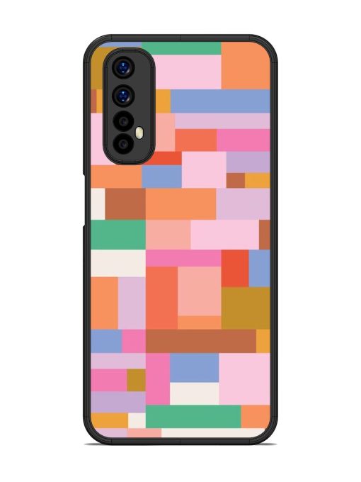 Colorful Chaos Glossy Soft Edge Case for Realme Narzo 20 Pro