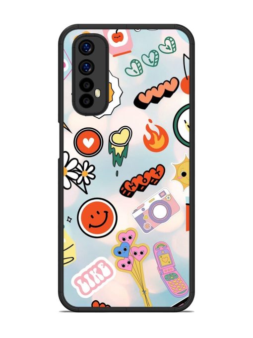 Cheerful Glossy Soft Edge Case for Realme Narzo 20 Pro Chachhi