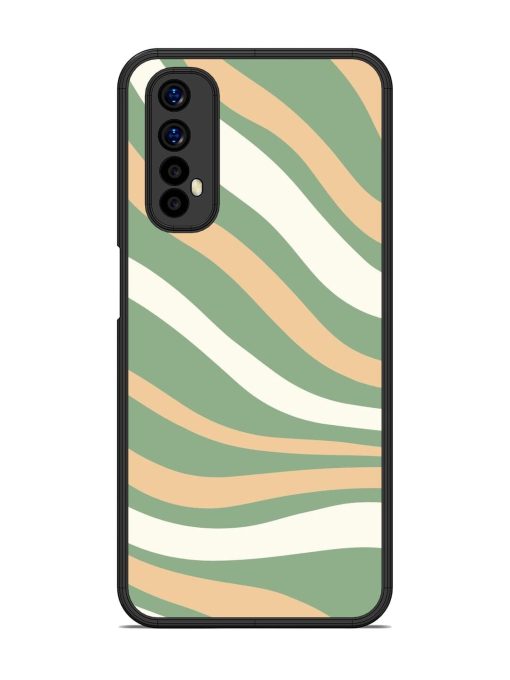 Wavy Pastel Paradise Glossy Soft Edge Case for Realme Narzo 20 Pro Chachhi