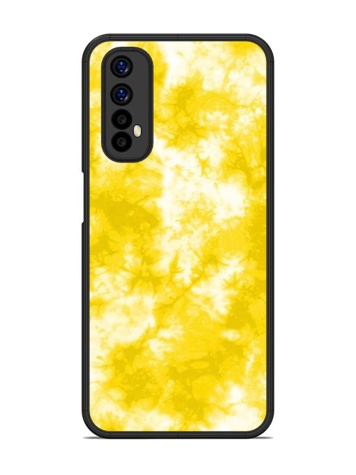 Golden Tie-Dye Twirl Glossy Soft Edge Case for Realme Narzo 20 Pro Chachhi