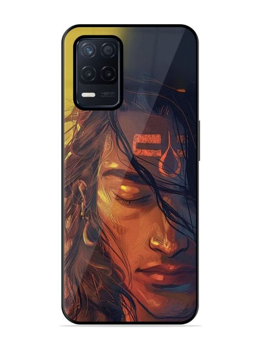 Tranquil Shiva Glossy Soft Edge Case for Realme Narzo 30 (5G) Chachhi