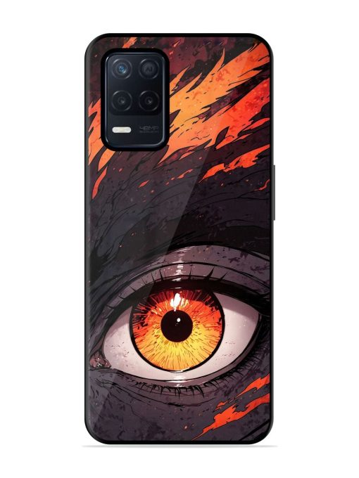 Inferno Gaze Glossy Soft Edge Case for Realme Narzo 30 (5G) Chachhi