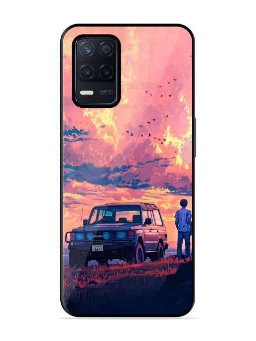 Solitude'S Horizon Glossy Soft Edge Case for Realme Narzo 30 (5G) Chachhi