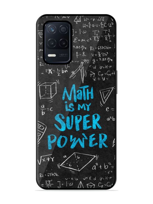 Math Magic Glossy Soft Edge Case for Realme Narzo 30 (5G) Chachhi