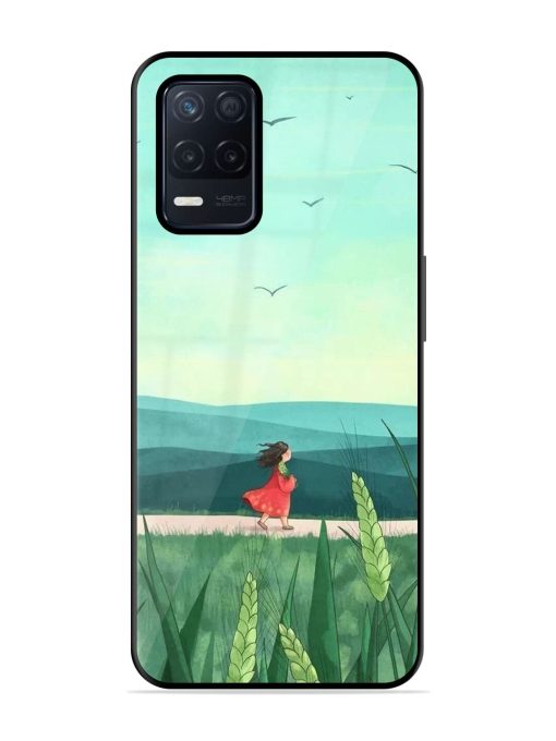 Solitude'S Serenity Glossy Soft Edge Case for Realme Narzo 30 (5G) Chachhi