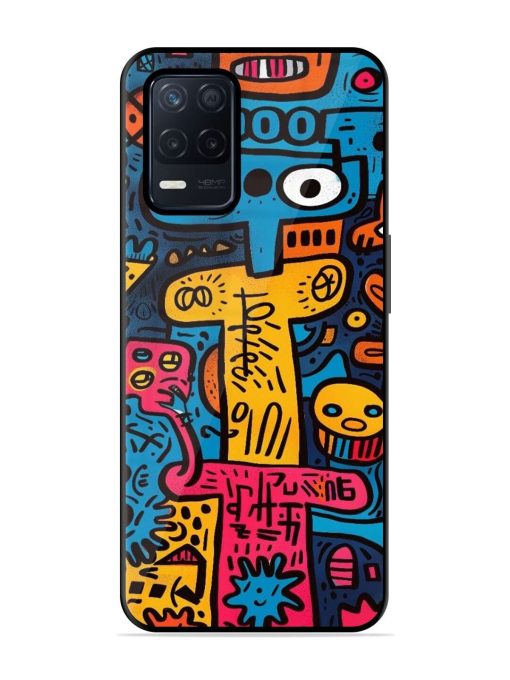 Doodletopia Glossy Soft Edge Case for Realme Narzo 30 (5G) Chachhi