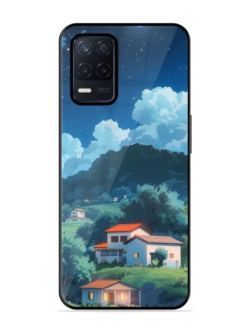 Peaceful Nightscape Glossy Soft Edge Case for Realme Narzo 30 (5G) Chachhi