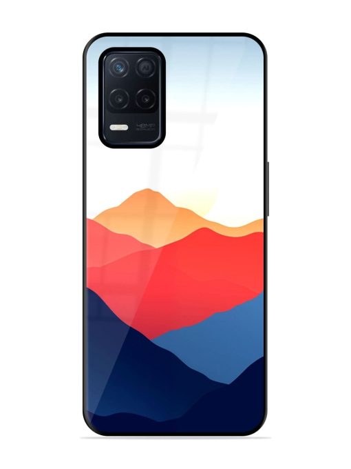 Sunset Peaks Glossy Soft Edge Case for Realme Narzo 30 (5G) Chachhi