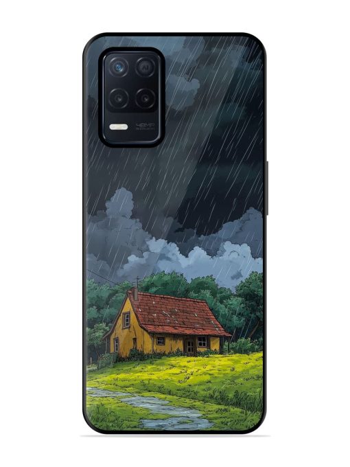 Rainy Day Retreat Glossy Soft Edge Case for Realme Narzo 30 (5G) Chachhi