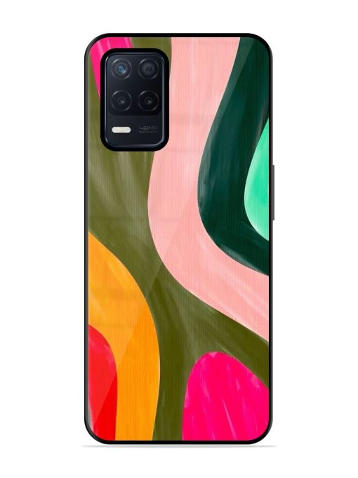 Wavy Wonder Glossy Soft Edge Case for Realme Narzo 30 (5G) Chachhi