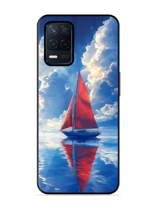 Crimson Sails Glossy Soft Edge Case for Realme Narzo 30 (5G) Chachhi