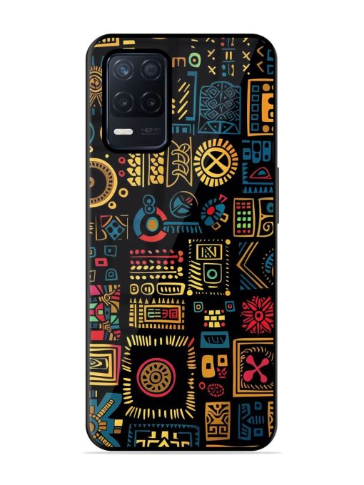 Tribal Tapestry Glossy Soft Edge Case for Realme Narzo 30 (5G) Chachhi