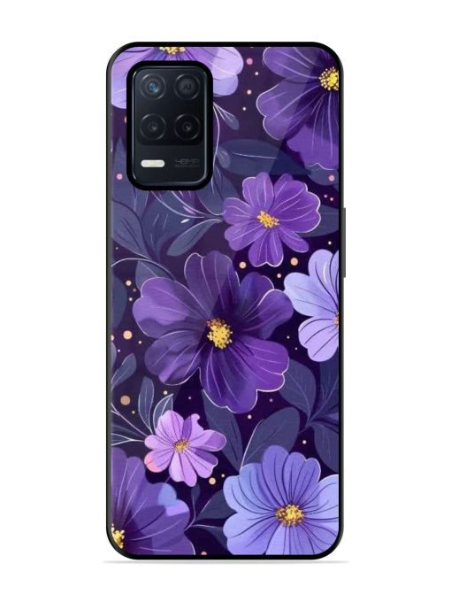 Purple Paradise Glossy Soft Edge Case for Realme Narzo 30 (5G) Chachhi