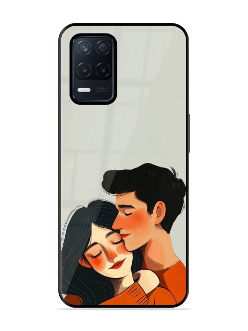 Craft Couples Glossy Soft Edge Case for Realme Narzo 30 (5G) Chachhi