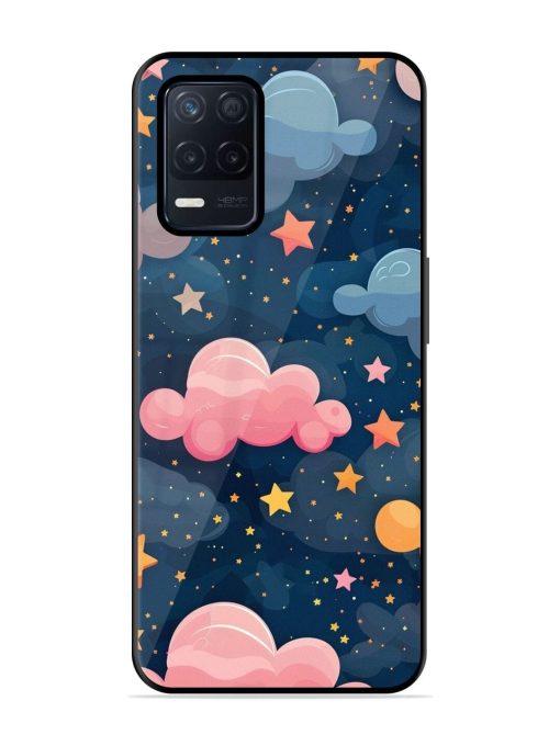 Twinkling Dreams Glossy Soft Edge Case for Realme Narzo 30 (5G) Chachhi