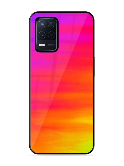 Neon Horizon Glossy Soft Edge Case for Realme Narzo 30 (5G) Chachhi