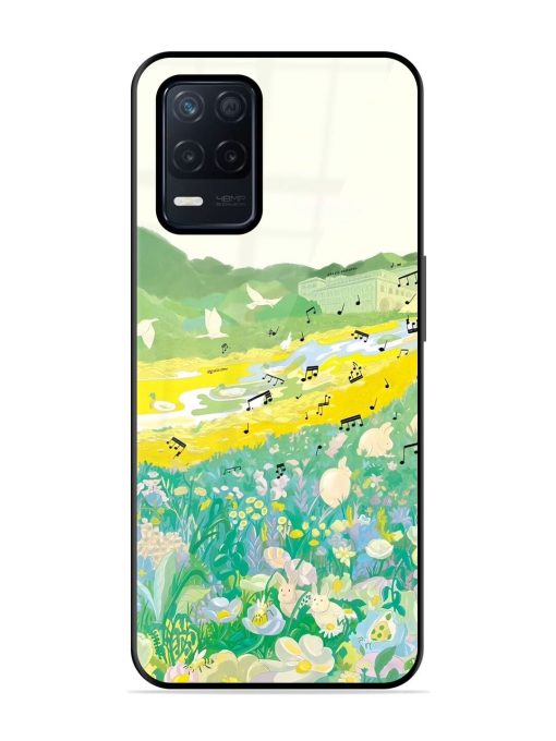 Melody In Bloom Glossy Soft Edge Case for Realme Narzo 30 (5G) Chachhi